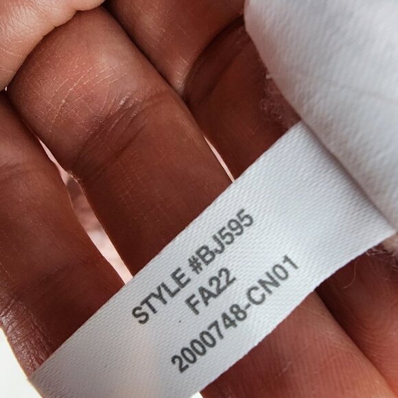 J. Crew Womens Pointelle Crewneck Sweater Light Pink Mauve Wool Blend Sweater XS - Picture 7 of 9